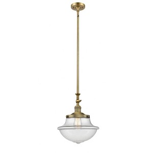 Oxford - 1 Light Mini Pendant In Traditional Style-15 Inches Tall and 11.75 Inches Wide - 1 of 1