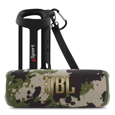JBL Flip 6 Waterproof Portable Speaker with gSport Silicone Sleeve