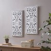 Gulches Distressed Carved Wood 2-piece Wall Decor Set - 2 of 4