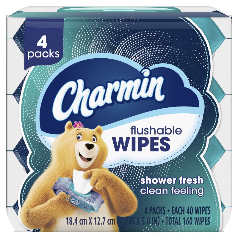Charmin Flushable Wipes, 1 of 13