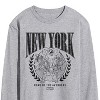Men's - Marvel - Avengers NYC Long Sleeve Graphic T-Shirt - 2 of 4