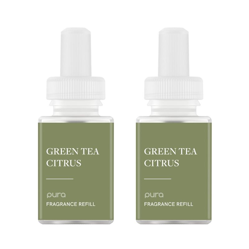 Pura Green Tea Citrus 2pk Smart Vial Fragrance Refills, 1 of 8