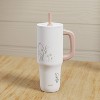 Zak Designs 40oz Stainless Steel Vacuum Insulated Tumbler with Silicone Straw - 4 of 4