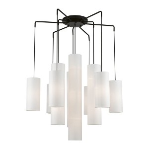 Livex Lighting Strathmore 15 - Light Chandelier in  Black - 1 of 4