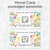 Big Dot of Happiness Wildflowers Bride - Boho Floral Bridal Shower and Wedding Party Game Scratch Off Cards - 22 Count - image 3 of 4