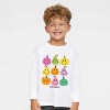 The Juniper Shop SmileyWorld Bright Pumpkins Chart Toddler Long Sleeve Tee - 3 of 4