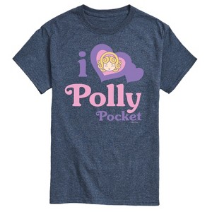 Men's - Polly Pocket - I Love Polly Pocket Short Sleeve Graphic T-Shirt - 1 of 4