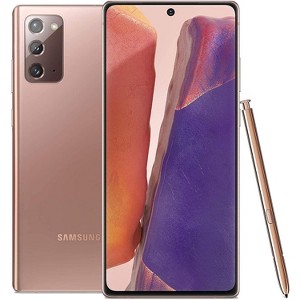 Samsung Galaxy Note 20 5G Factory Unlocked Android Cell Phone, US Version, 128GB of Storage, Long-Lasting Battery, Mystic Bronze, SM-N981UZNAXAA - 1 of 4