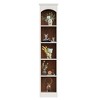 MAYEERTY 7-Tier Corner Bookshelf, Industrial Corner Etagere Bookcase - 4 of 4