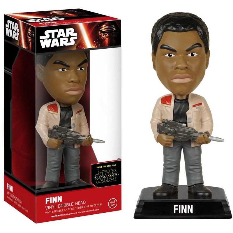 Funko Funko Star Wars The Force Awakens Wacky Wobbler Finn Bobble Head, 2 of 4