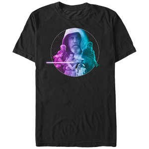 Men's Star Wars The Force Awakens Hooded Luke Entourage T-Shirt - 1 of 4
