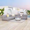 Zuo Luanda Corner Chair Gray - 2 of 4