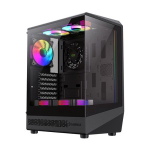GAMEMAX Vista COC BK ATX Mid-Tower Gaming Case - 1 of 4