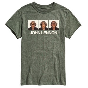 Men's - John Lennon - Glasses Portrait Short Sleeve Graphic T-Shirt - 1 of 4