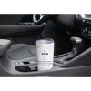 Elanze Designs Me & My House We Serve The Lord Cross Wrap-Around Design 20 Ounce Stainless Steel On-The-Go Coffee Mug, Thermal Travel Tumbler with - 3 of 4