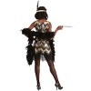HalloweenCostumes.com Dolled Up Women's Flapper Costume - 2 of 3