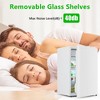 4.3 Cu.Ft Mini Fridge with Freezer, Single Door Mini Fridge, 7 Settings Temperature Adjustable - 4 of 4