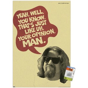 Trends International The Big Lebowski - Your Opinion Unframed Wall Poster Prints - 1 of 4