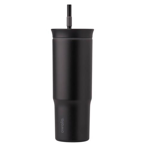 Owala FreeSip 24-oz. Stainless Steel Water Bottles - Black/White - Open Box