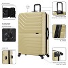 InUSA InUSA Aurum Lightweight Hardside Extra Large Spinner Luggage - Champagne - 3 of 4