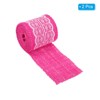 Unique Bargains DIY Wrapping Decoration Soft Burlap Fabric Lace Ribbon 2 Pcs - 3 of 4