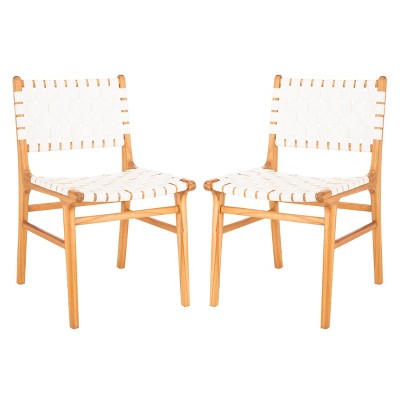 target white dining chairs