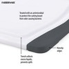 Farberware Nonslip Poly Cutting Board, 8x10-Inch, Gray and White - 3 of 4