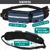 PetAmi Hands Free Dog Leash, Running Belt Bag for Walking Jogging, Waist Double Zipper Pouch with Waste Bag Dispenser - 2 of 4