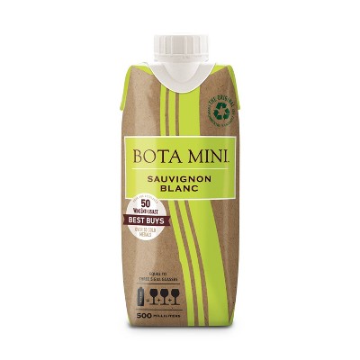 Bota Mini Sauvingon Blanc White Wine - 500ml Box