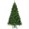 Costway 6FT/7.5FT/9FT PVC Christmas Tree Hinged Solid Metal Legs - 2 of 4