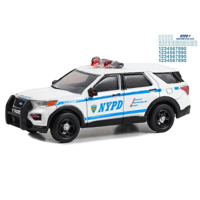 1/64 2020 Nypd Ford Police Interceptor Utility With Squad Decal Sheet ...