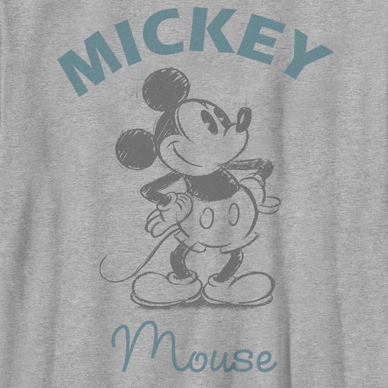 Boy's Mickey & Friends Classic Sketch T-Shirt, 2 of 4