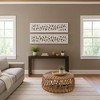 Royal Hampton Carved Wall Art Panel Set of 2, Handcrafted Distressed White Mango Wood, 50 Inch Tall - 2 of 4