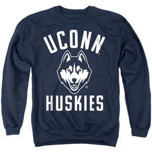 Men's University Of Connecticut Large One Color Crewneck Sweatshirt - 1 of 4