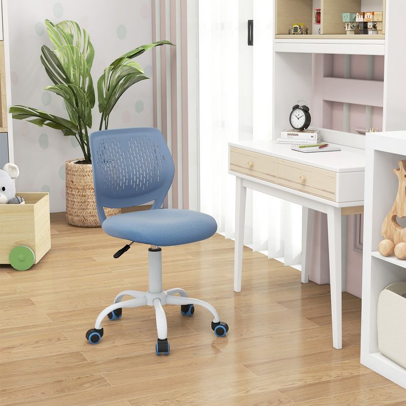Tangkula Kids Desk Chair Ergonomic Swivel Children Mesh Study Height Adjustable, 3 of 10