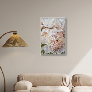Art Remedy Floral Up Close Elegant realistic Floral Wall Art Framed - 1 of 4