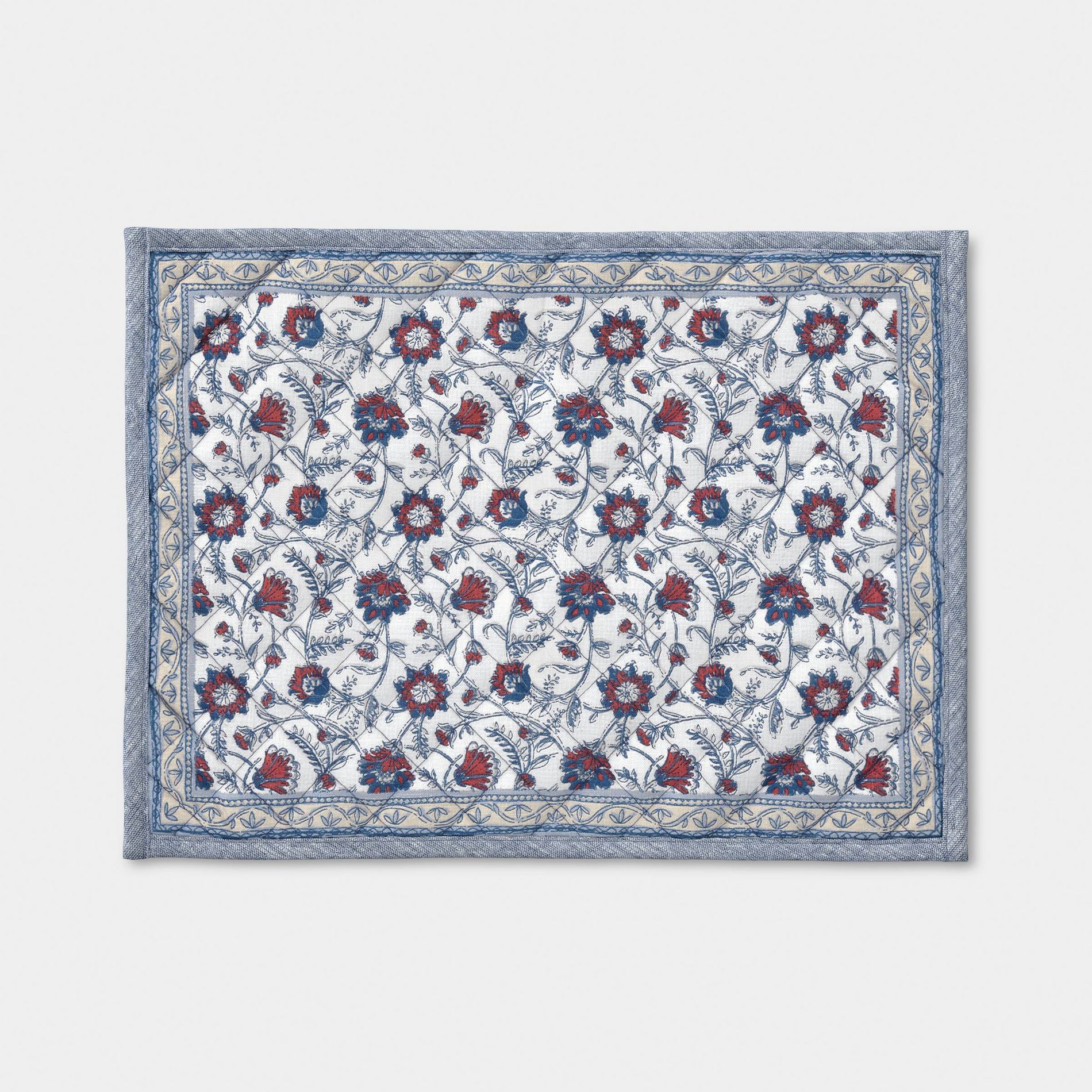 Floral and Chambray Double Sided Placemat - Threshold™