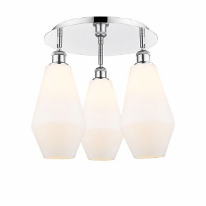 Cindyrella - 3 Light Flush Mount In Industrial Style-14.5 Inches Tall and 18.75 Inches Wide - 1 of 1