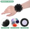 Unique Bargains Mesh Fabric Full Chiffon Flowers for DIY 12 Pcs - 2 of 4
