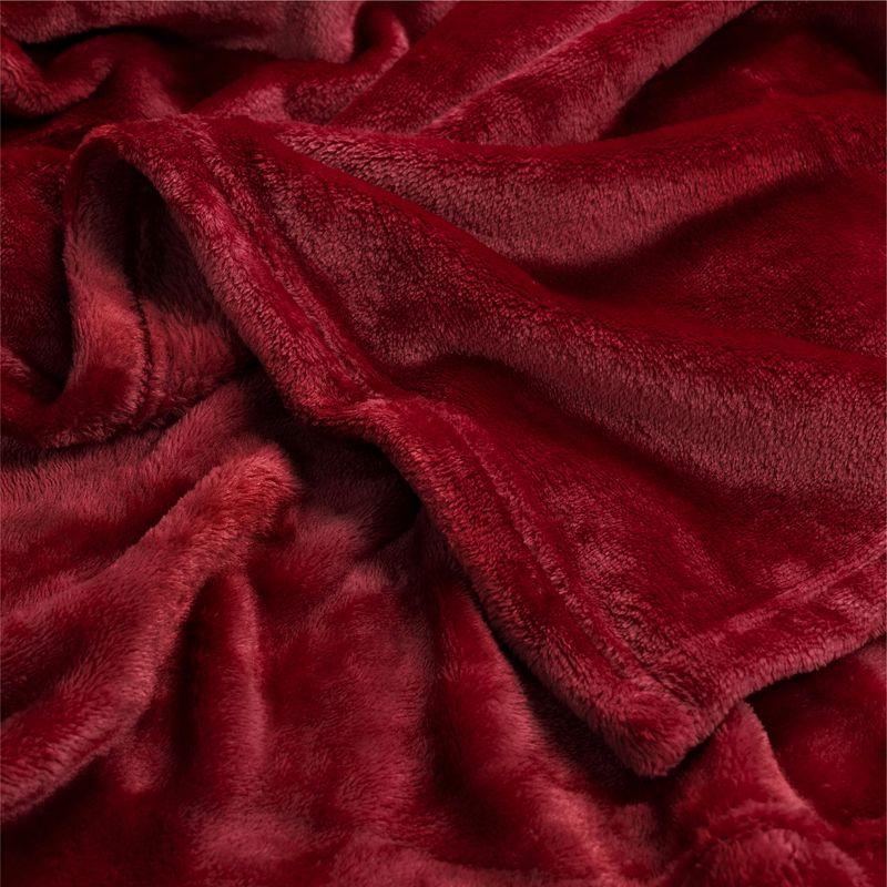 PAVILIA Luxury Fleece Blanket Throw for Bed, Soft Lightweight Plush Flannel Blanket for Sofa Couch, 4 of 10