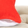 Cheer Collection Set of 2 Microfleece Throw Pillows - 3 of 4