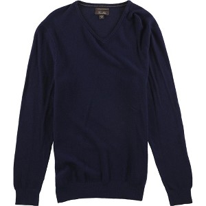 Tasso Elba Mens LS Pullover Sweater, Blue, XX-Large - 1 of 1