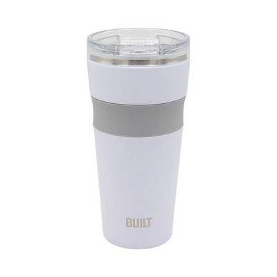 Built 24Oz Stainless Steel Shasta Tumbler, White
