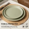 12-Piece Stoneware Dinner Plate and Bowl Set Stackable Matte Glaze 4-Person Kitchenware - 3 of 4