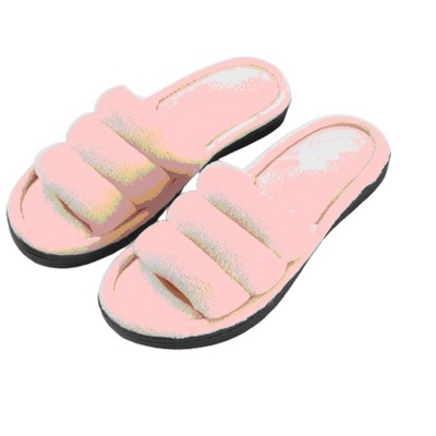 Roxoni Women's Coral Fleece Slippers with Cotton-Filled Comfort
