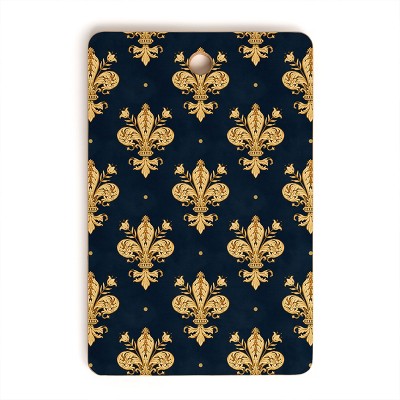 Avenie Fleur De Lis Cutting Board - Rectangle