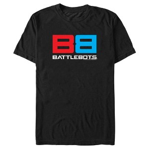 Men's Battlebots Red and Blue Logo T-Shirt - 1 of 4