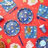 Blue Panda Twinkle Twinkle Little Star Baby Shower Decorations with Paper Plates, Napkins, Cups and Cutlery, Serves 24 - 3 of 4