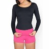 Women's Recycled Polyester Dance Shorts - Body Wrappers - 3 of 4