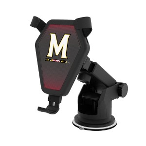Keyscaper University of Maryland Terrapins Linen 10-Watt Wireless Car Charger - 1 of 4
